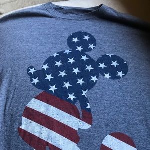 Mickey Mouse Flag Disney short sleeve